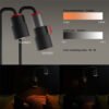 Tokili-L-mpada-de-leitura-LED-port-til-5-cores-e-brilho-pendurado-luz-USB-carreg-2 Arandela leitura USB carregável LED