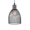 pednente aramado aluminio preto marca miresa Pendente industrial Gaiola Preto