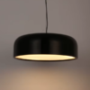 pendente contemporaneo moderno aluminio preto marca miresa Pendente moderno alumínio branco ou preto