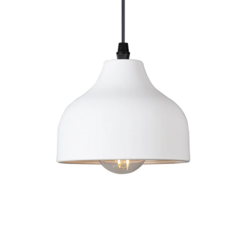 pendente moderno organico aluminio branco marca miresa Pendente moderno alumínio colorido