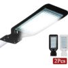 2-p-s-lote-Rua-CONDUZIU-a-L-mpada-100W-AC-110V-220V-Holofote-Ao-Ar Holofote para poste Led IP65