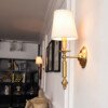 American-Kung-Copper-LED-Wall-Lamp-L-mpada-LED-Ilumina-o-de-parede-de-bronze-Luz Arandela Cobre Clássico Design Americano