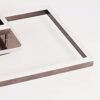 Luminária sobrepor minimalista quadrado de led