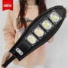 Imperme-vel-controle-remoto-l-mpadas-solares-luz-solar-ao-ar-livre-l-mpada-de-rua Luminária Impermeável energia solar Led 1000lm