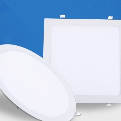 L-mpada-de-painel-LED-embutida-NEARCAM-L-mpada-de-teto-oculta-3W6W12W15W18W-L-mpada-embutida Painel Led embutir branco redondo ou quadrado