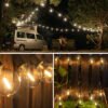 L-mpadas-de-Substitui-o-LED-G40-Vintage-Incandescente-Decorativa-1W-E12-220V-Equvalente-5W-String-1 Lâmpadas LED G40 filamento industrial - Lote 25Un
