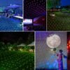 Laser-din-mico-do-c-u-estrelado-proje-o-do-Firefly-ilumina-o-exterior-decora-o-1 Refletor de projeção laser céu estrelado