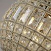 Pendente cristal k9 esfera francês