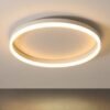 Modern-LED-L-mpadas-De-Teto-Lustre-Luzes-Living-Sala-De-Jantar-Cozinha-Quarto-Luz-De Luminária sobrepor led redondo minimalista