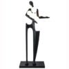 S384f67527bf84eebbff716bd6c7b24d6i Luminária de chão escultura artística humana segurando bolas