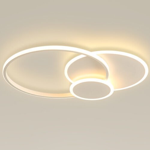 Luminária sobrepor alumínio branco de led