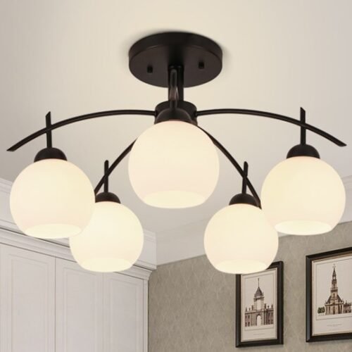 Plafon-moderno-cúpula-vidro-branco-leitoso-marca-miresa Plafon moderno cúpula vidro branco leitoso