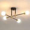 Sputnik-teto-industrial-pingente-l-mpada-180-ajust-vel-lustre-para-o-quarto-cozinha-sala-de Luminária sobrepor Sputnik industrial 180°