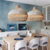 Pendente vintage retro rattan | Comprar com Frete Grátis