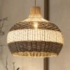 Pendente vintage retro rattan | Comprar com Frete Grátis