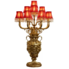 castical-candelabro-bronze-design-europeu-com-cupula-lustre-abajur-marca-miresa Abajur Candelabro Palácio Bronze Estilo Francês