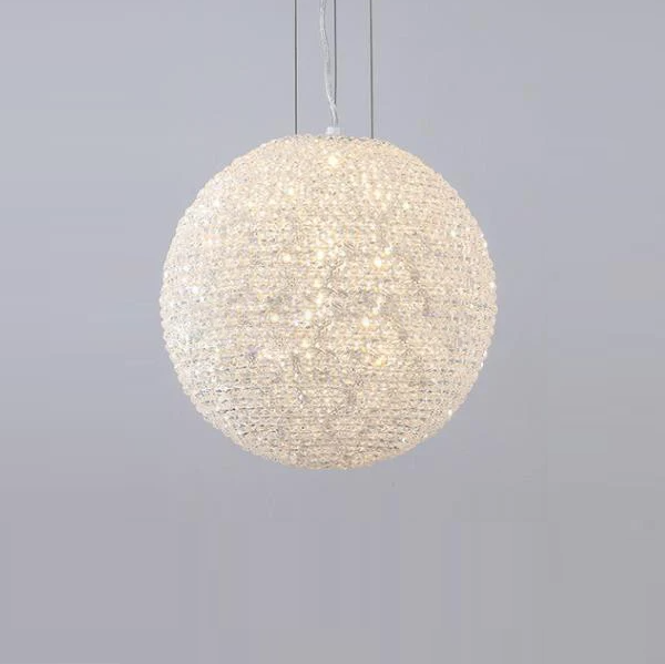 pendente bola de cristal transparente K9 marca miresa