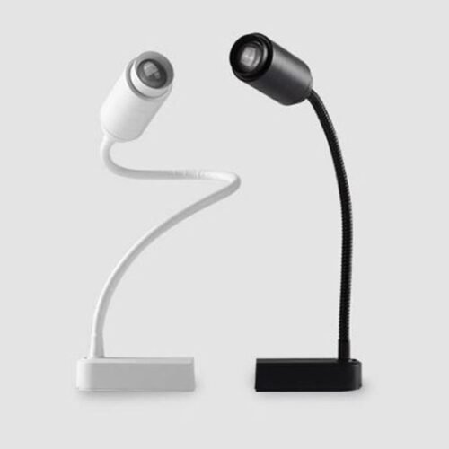 Ajust-vel-Beam-Angle-Rail-Lamp-Zoomable-Gooseneck-Track-Light-Vestu-rio-Sapatos-Loja-Exposi-o Spot ajustável foco luz led
