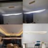 Lustre Retangular Formas Irregulares de Acrílico