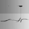 Nordic-Home-Decor-Lustres-para-Sala-de-Jantar-Lustre-Pendant-Lights-L-mpadas-de-suspens-o Lustre minimalista retangular forma orgânica