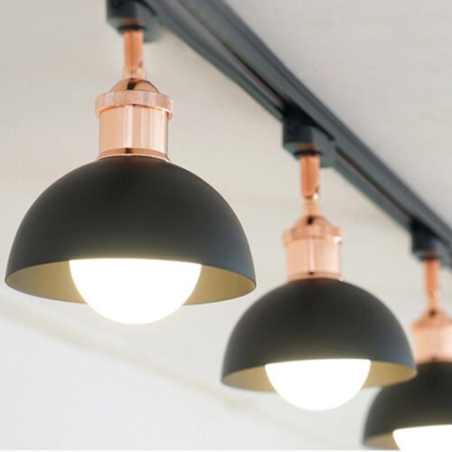 Nordic-LED-Track-Light-para-loja-de-roupas-comerciais-holofote-para-parede-de-fundo-ilumina-o Spot 1/2 esfera moderna para trilho eletrificado 1Un