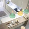 Nordic-moderno-e27-luz-pingente-simples-macaron-cor-lustre-para-casa-interior-restaurante-sala-de-estar-1 Pendente moderno alumínio colorido E27