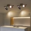 Spot tubinho preto de led