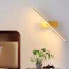 S006ef5fe8a1d4bc9afeb5b68106a70d9B Arandela barra minimalista giratória de LED