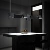 Lustre Industrial Minimalista Spot Eixo Modular Rotável