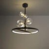 S28d63510ad0c41ec97ff3684e793b9e1L Lustre Moderno Átomo Bola Vidro