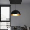Sfec047f7d6234c05a3307628d5c685b27 Pendente semicírculo preto 1/2 esfera