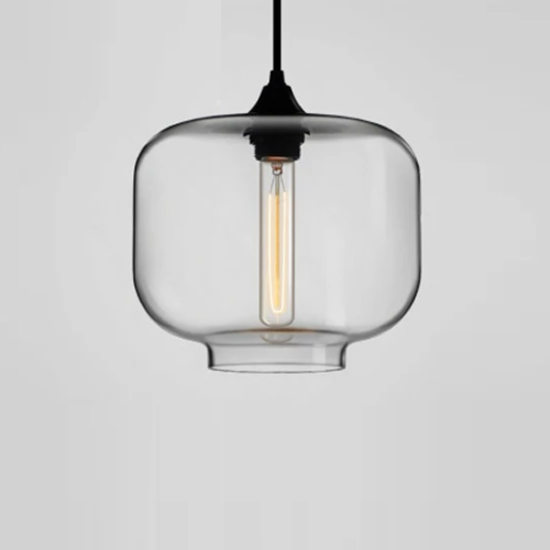 Lustre vidro design vintage