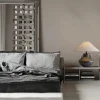 Candeeiro-de-mesa-LED-cer-mico-para-decora-o-do-quarto-abajur-de-linho-retro-criativo-1 Abajur Rústico Japonês
