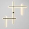 L-mpada-de-parede-para-decora-o-dom-stica-l-mpada-espelho-lumin-ria-decora-o Arandela Minimalista Barra Preta Com Luz Led Indireta
