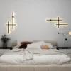 L-mpada-de-parede-para-decora-o-dom-stica-l-mpada-espelho-lumin-ria-decora-o-3 Arandela Minimalista Barra Preta Com Luz Led Indireta
