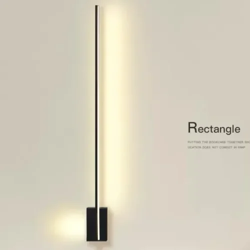 Lamp-lamp-lamp-l-mpada-de-parede-imimple-l-mpada-de-parede-moderna-orordic-quarto-l Luminária Parede Barra Linear Alumínio Minimalista