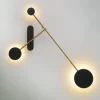 Arandela minimalista ajustável braço oscilante