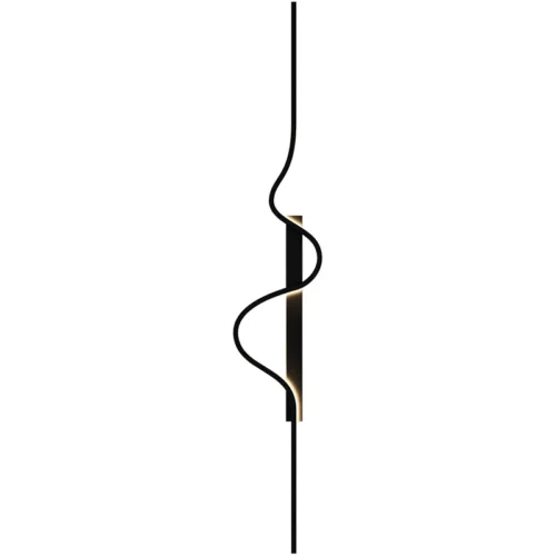 Arandela Onda Minimalista Luz LED