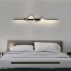 Modern-Simples-LED-Strip-L-mpadas-De-Parede-Quarto-De-Estar-Luzes-De-Cabeceira-Casa-Decora-3 Arandela Onda Minimalista Luz LED