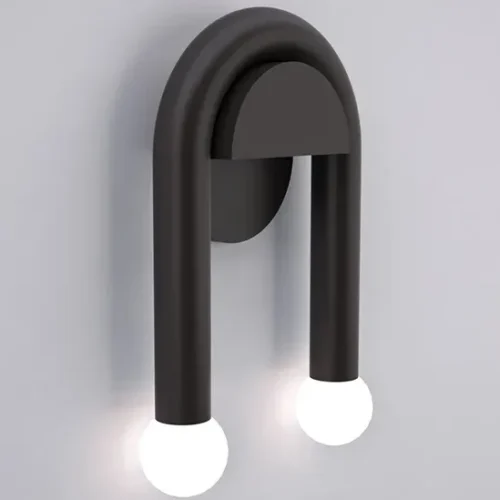 Moderna-l-mpada-de-parede-led-preto-nordic-lumin-ria-criativa-sala-estar-quarto-banheiro-cabeceira Arandela Preta Em Curva