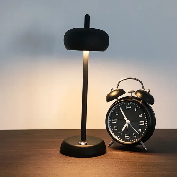Port-til-sem-fio-Circular-LED-Table-Lamp-Art-Design-abajur-cabeceira-quarto-mesa-decora-o