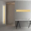 S7bdfb4e16aec4d7eac2de169036aa341k Arandela Barra Linear Slim Com Luz de LED