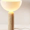 Wabi-sabi-Yellow-Cave-Stone-Table-Lamp-luzes-de-mesa-de-m-rmore-retro-para-sala Abajur Wabi-sabi Design Japonês