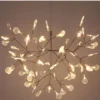 45-heads-large-Modern-Led-Pendant-Light-Nordic-Acrylic-Branches-Dining-Room-Kitchen-Light-Cherry-Blossoms Lustre Moderno Galho e Pétalas Acrílico Luz LED