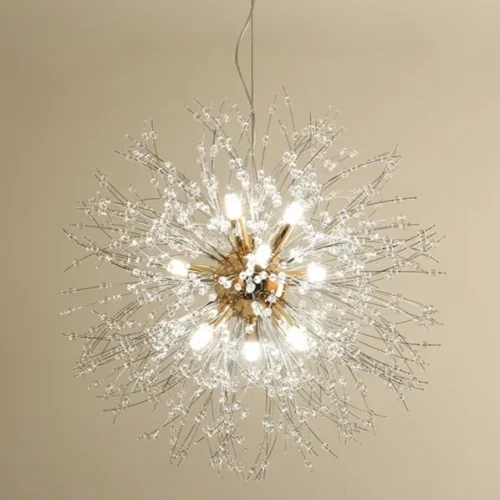 H9dda71b0f05349a1b4f4d8d0aae9e0b4J Lustre Estrela Metal Dourado ou Cromado