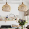 Lustre Rústico Praiano Japonês | Entrega em Todo Brasil