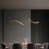 Lustres-interiores-para-decora-o-de-casa-Luzes-LED-para-sal-o-e-quarto-Ilumina-o-1 Lustre Retangular Minimalista Espiral