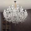 Lustre Maria Teresa De Cristal Transparente