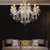 Lustre Maria Teresa De Cristal Transparente