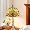 S7efbd38fcf7f4ef5a95ee2bec2b1777bb Abajur Clássico Vitral Design Europeu Mediterrâneo